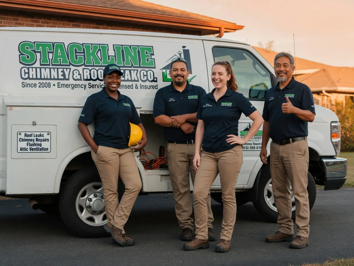 Chimney flashing repair company in Butte, ND